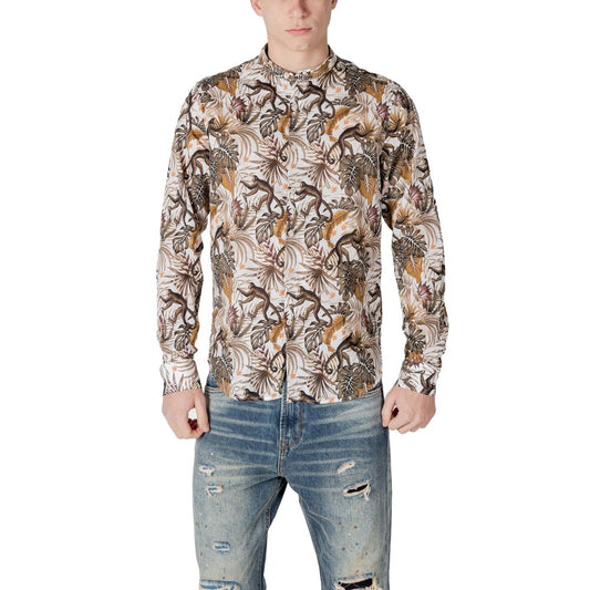 Gianni Lupo Multicolor Cotton Shirt Gianni Lupo