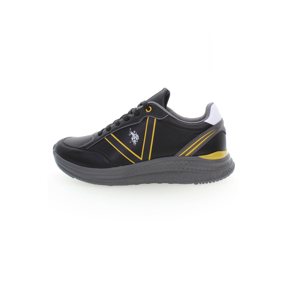 U.S. POLO ASSN. Black Polyester Men's Sneaker U.S. POLO ASSN.