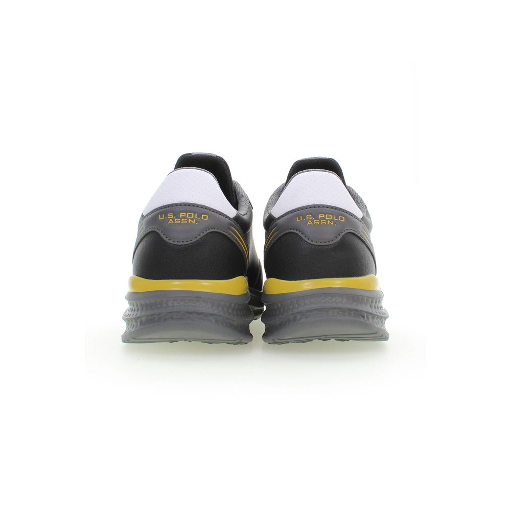 U.S. POLO ASSN. Black Polyester Men's Sneaker U.S. POLO ASSN.