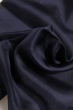Dolce & Gabbana Blue DG Crown Silk Square Men Foulard Scarf - Eljoys Fashion 