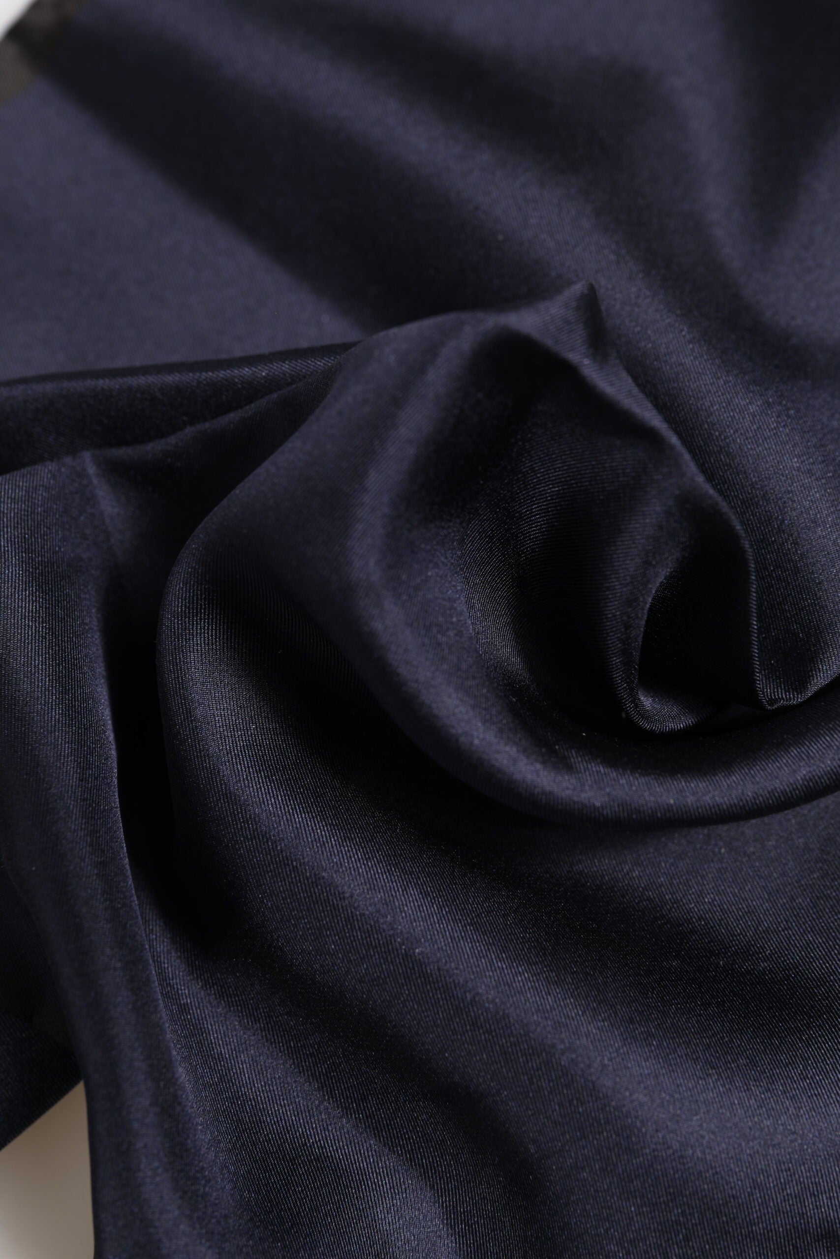 Dolce & Gabbana Blue DG Crown Silk Square Men Foulard Scarf Dolce & Gabbana