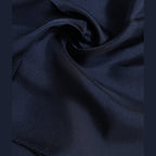 Dolce & Gabbana Dark Blue Silk Square Men Foulard Scarf