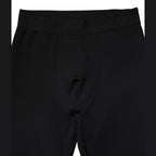 Dolce & Gabbana Black Nylon Elastic Logo Men Leggings Pants
