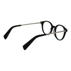 Yohji Yamamoto Black Acetate Glasses Frames