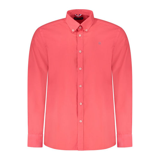 North Sails Rosso Cotton Men Shirt North Sails