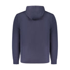 North Sails Blue Cotton Men Sweatshirt North Sails