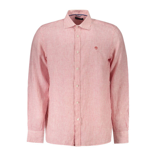 North Sails Rosso Linen Men Shirt North Sails
