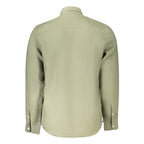 Men's North Sails Verde Linen Shirt with a button-down collar, lightweight and casual for summer wear.