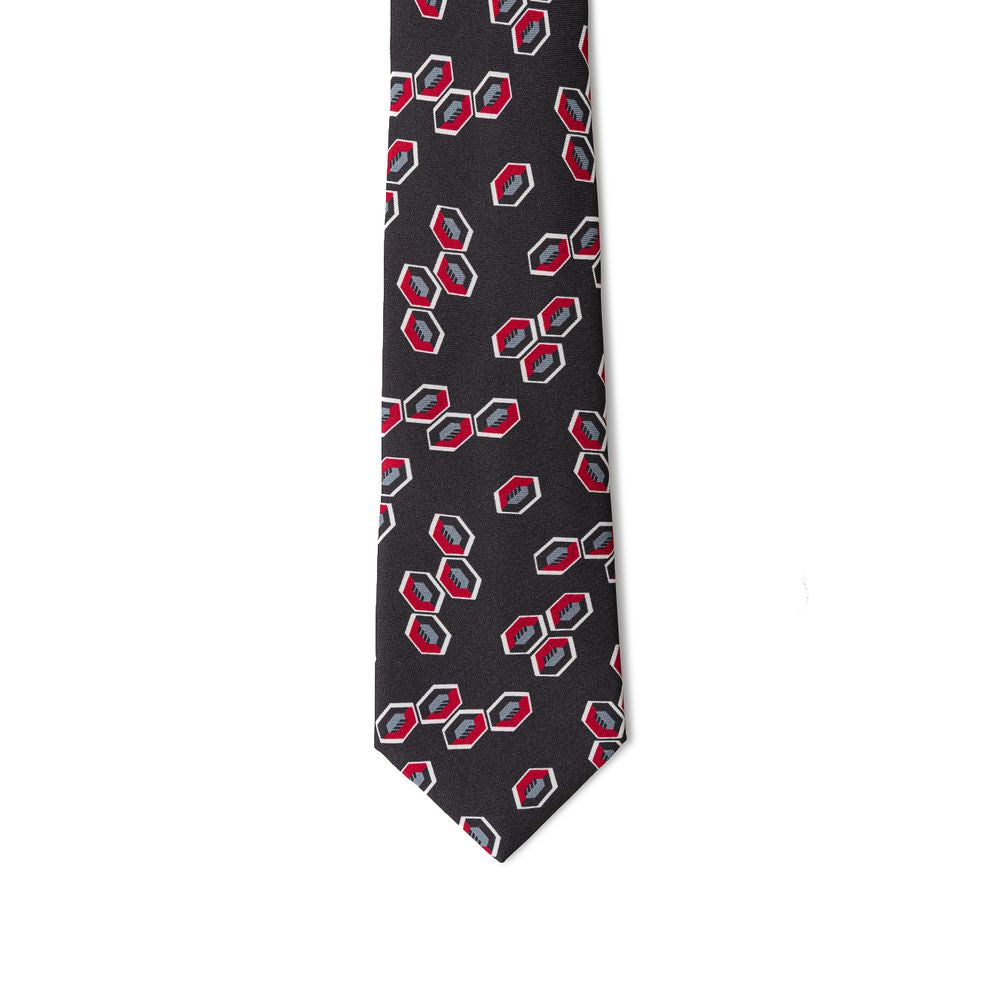Giorgio Armani Gray Silk Ties & Bowty Giorgio Armani