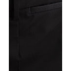 Dolce & Gabbana Black Wool Dress Pants