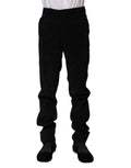 BENCIVENGA Black Mid Waist Dress Formal Pants - Eljoys Fashion 
