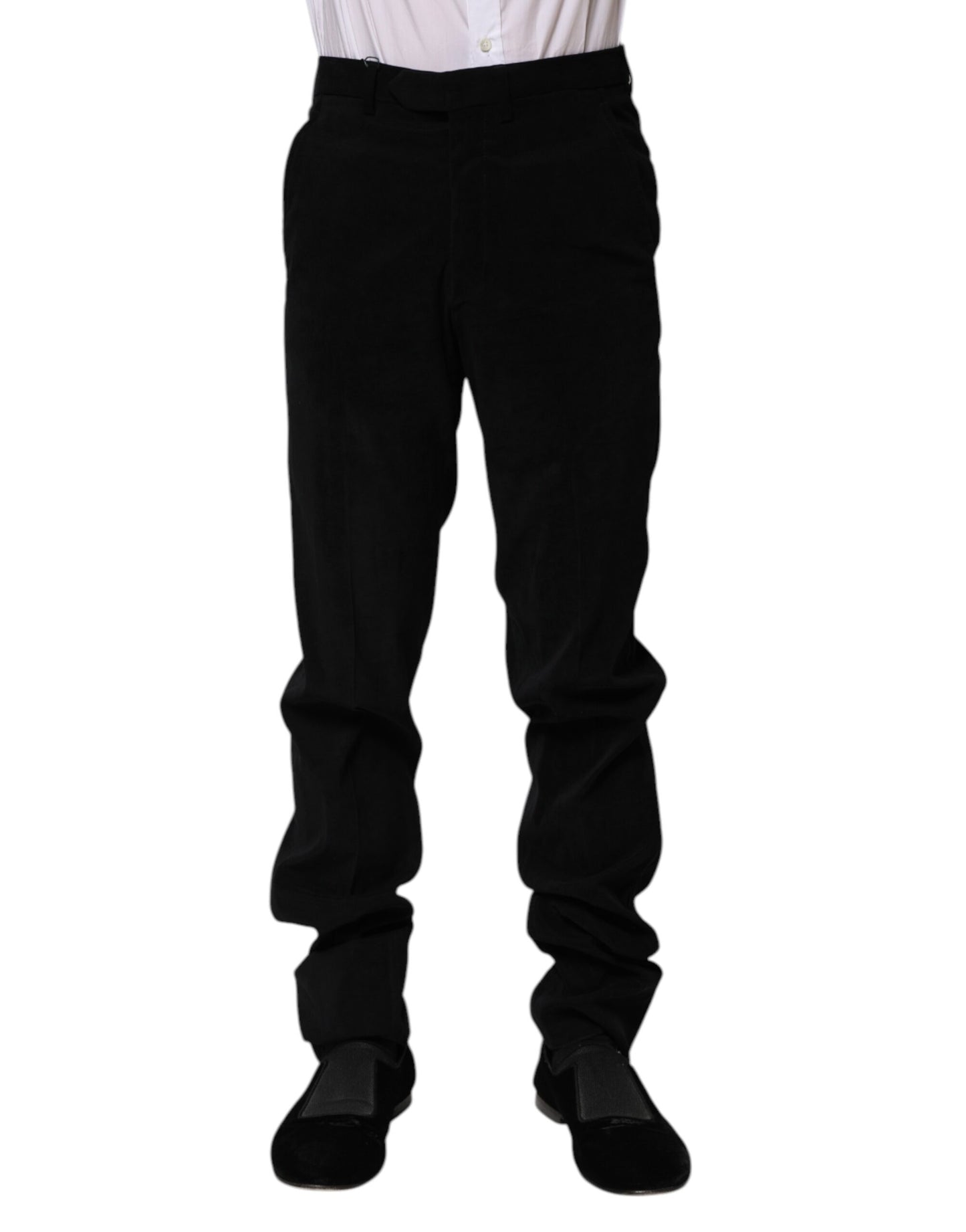 BENCIVENGA Black Mid Waist Dress Formal Pants BENCIVENGA