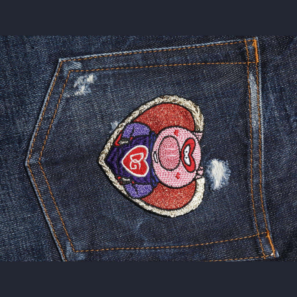 Dolce & Gabbana Dark Blue Tattered Skinny Denim Jeans