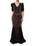 Dolce & Gabbana Multicolor Embellished Mermaid Gown Dress - Eljoys Fashion 