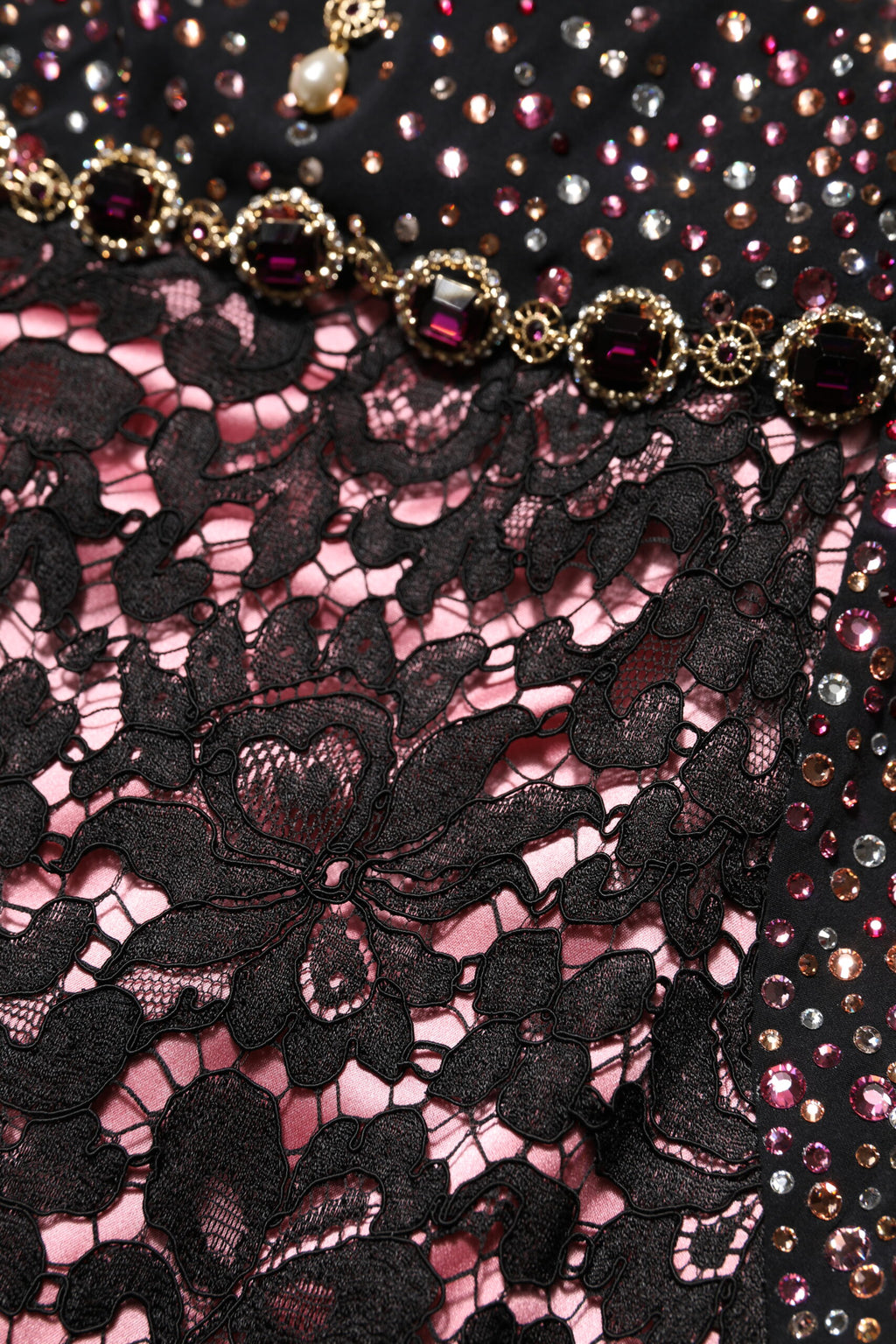 Dolce & Gabbana Multicolor Embellished Mermaid Gown Dress - Eljoys Fashion 