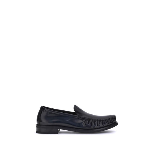 Prada Brushed Leather Loafers Prada