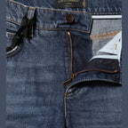 Dolce & Gabbana Blue Cotton Tattered Boyfriend Denim Jeans