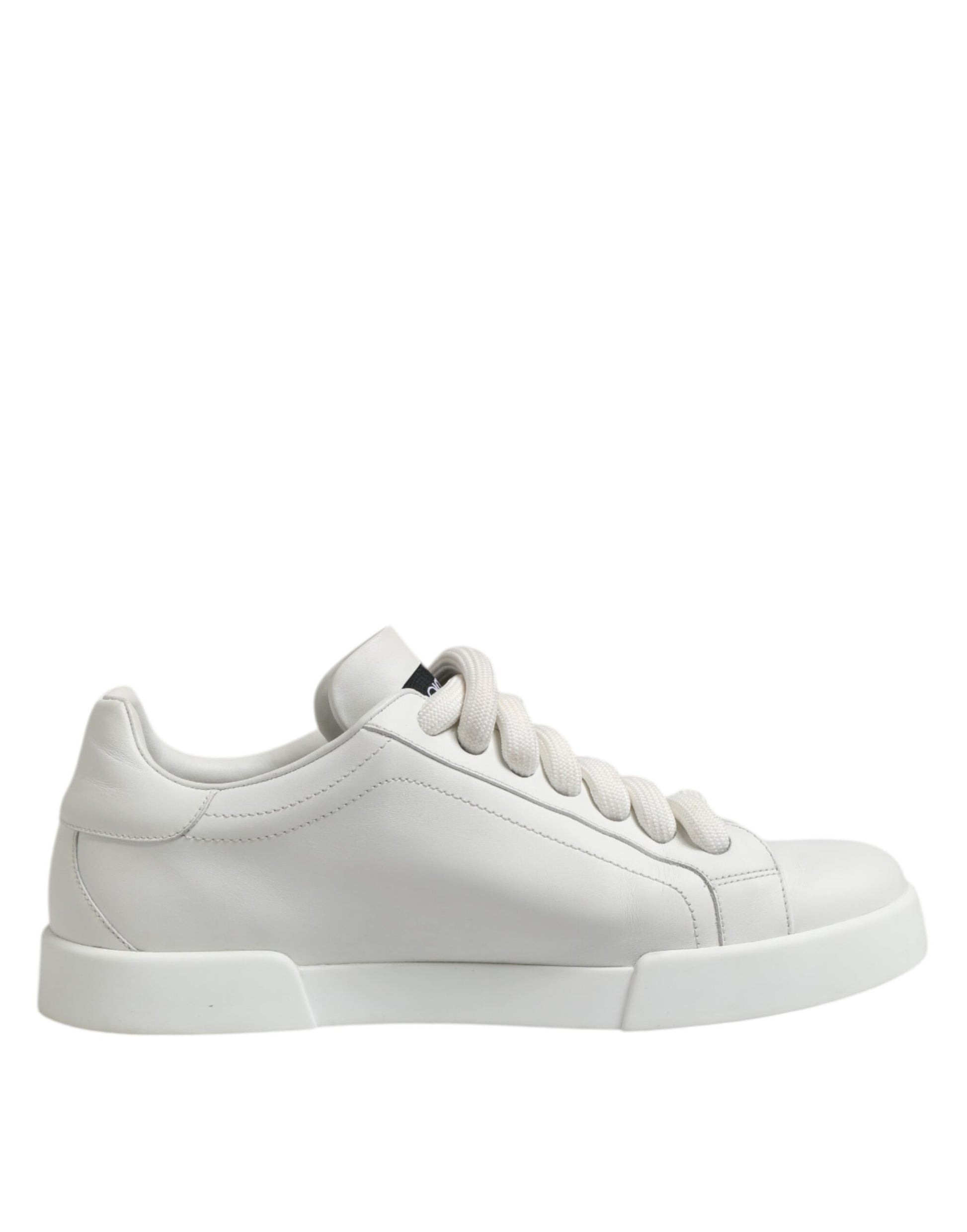 Dolce & Gabbana White Logo Lace Up Low Top Men Sneakers Shoes Dolce & Gabbana