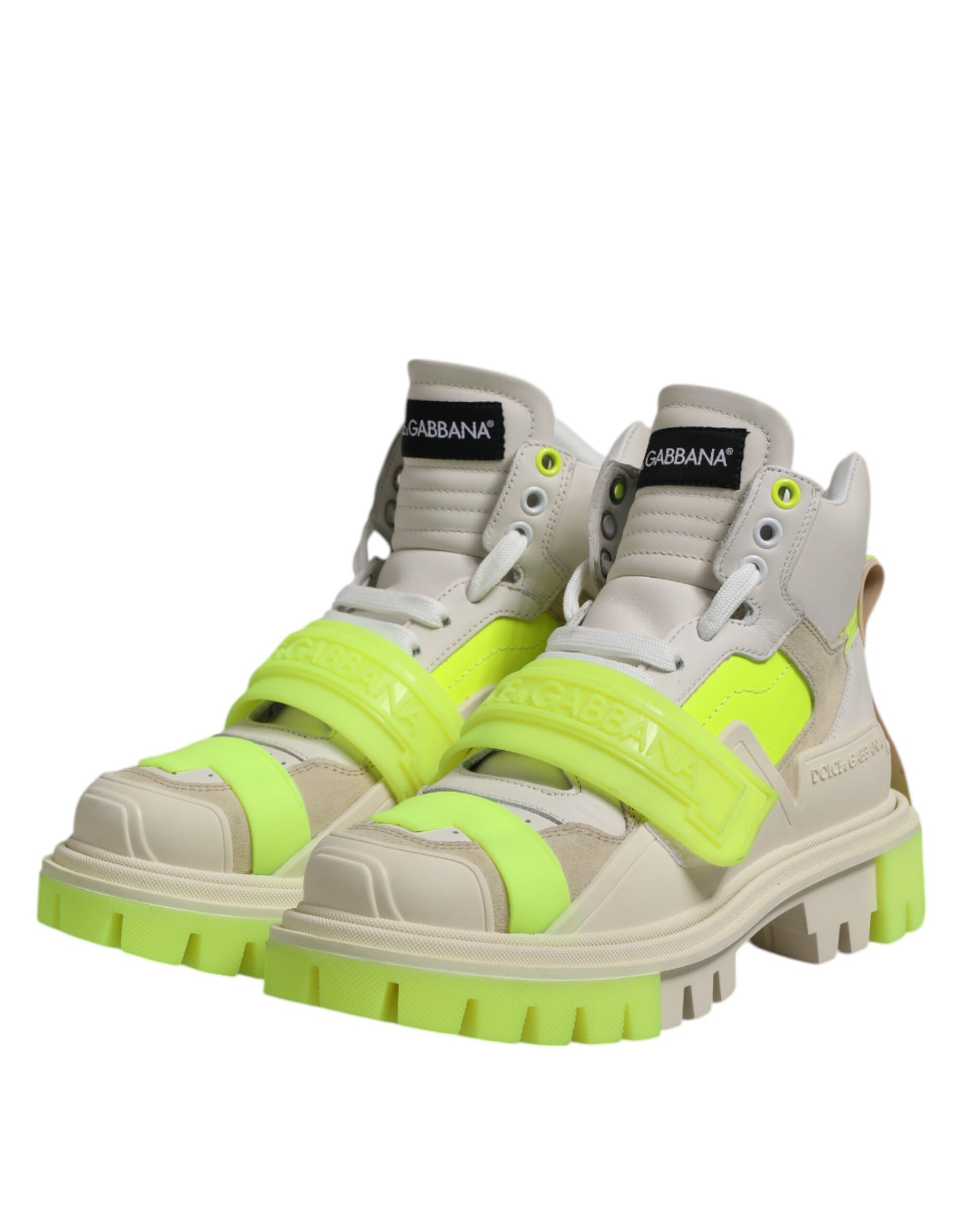 Dolce & Gabbana Multicolor Trekking Boots Sneakers Shoes Dolce & Gabbana