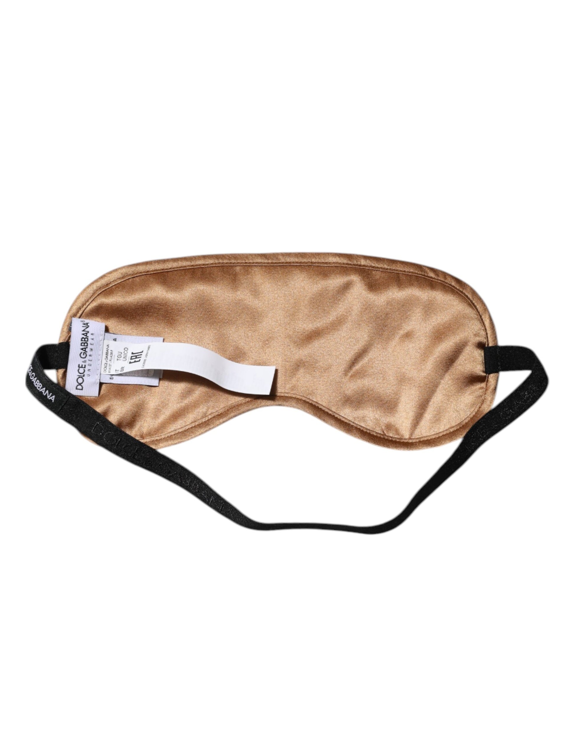 Dolce & Gabbana Beige Men Regular Boxer Eye Mask Set Underwear Dolce & Gabbana