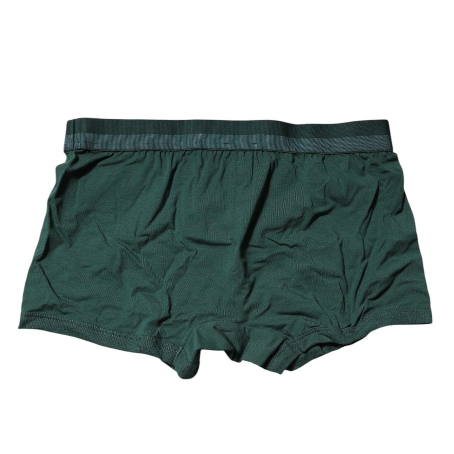 Dolce & Gabbana Green Cotton Regular Men Boxer Brief Underwear Dolce & Gabbana