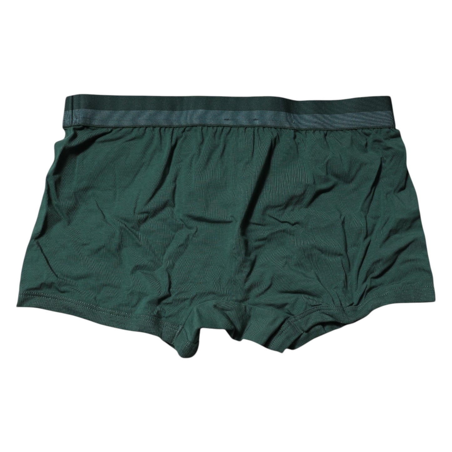 Dolce & Gabbana Green Cotton Regular Men Boxer Brief Underwear Dolce & Gabbana