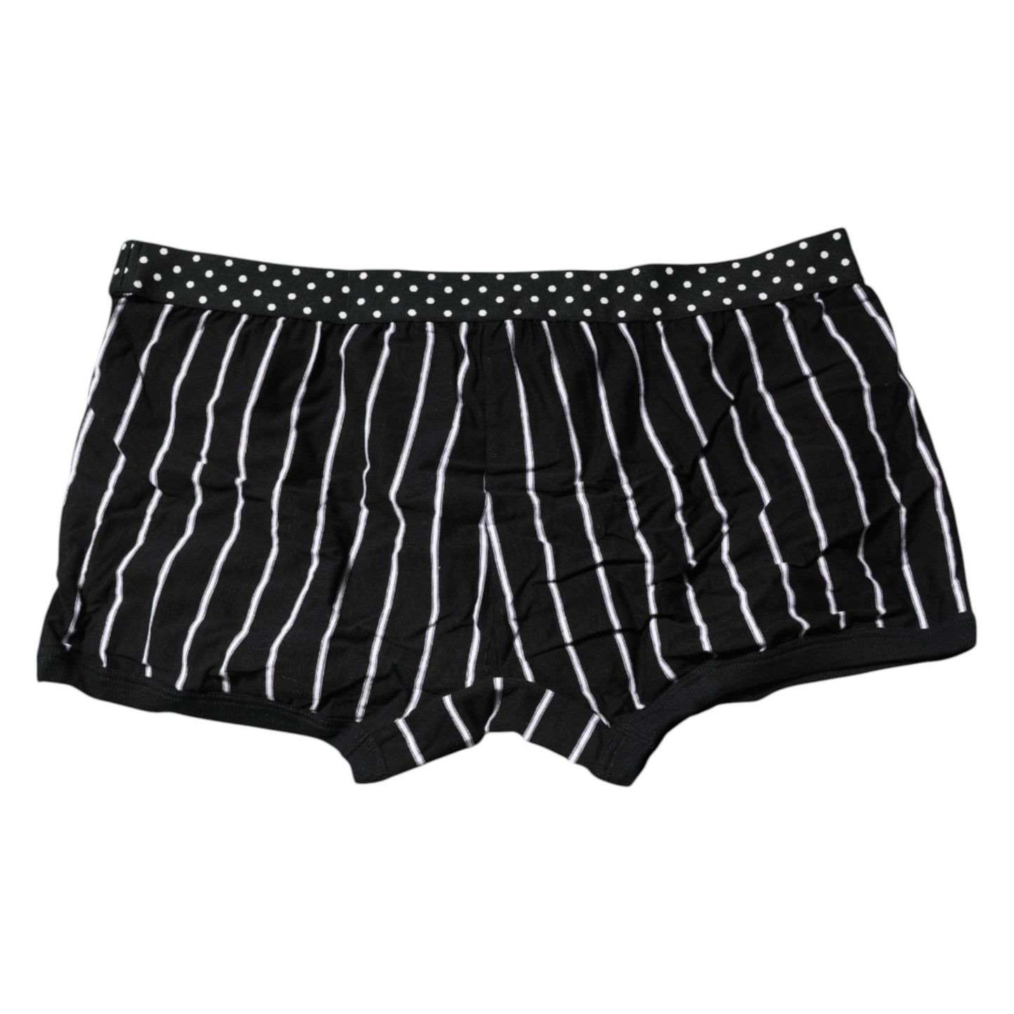 Dolce & Gabbana Black White Striped Regular Boxer Underwear Dolce & Gabbana