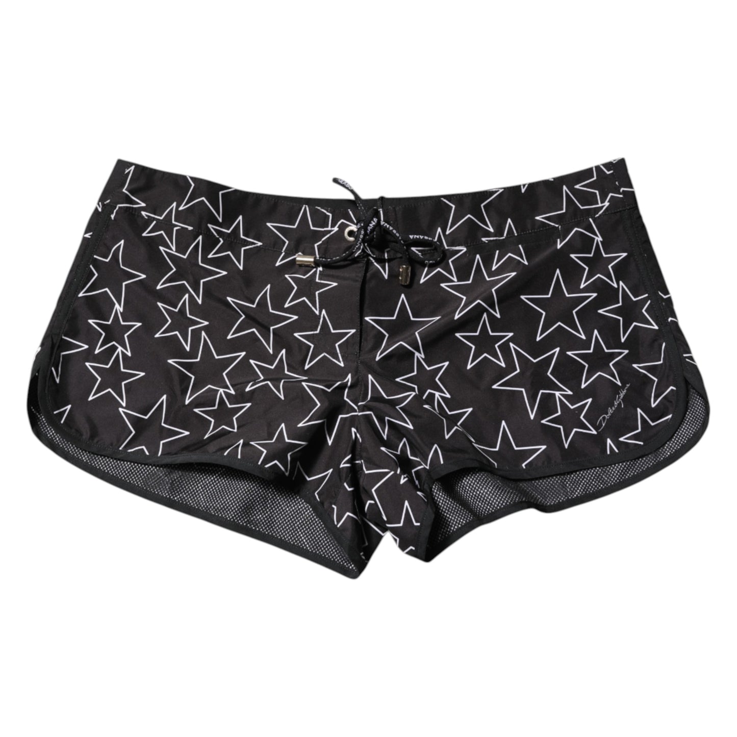 Dolce & Gabbana Black Star Print Beachwear Shorts Swimwear Dolce & Gabbana