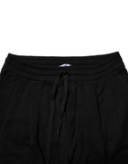 Dolce & Gabbana Black Cotton Logo Jogger Sweatpants Pants