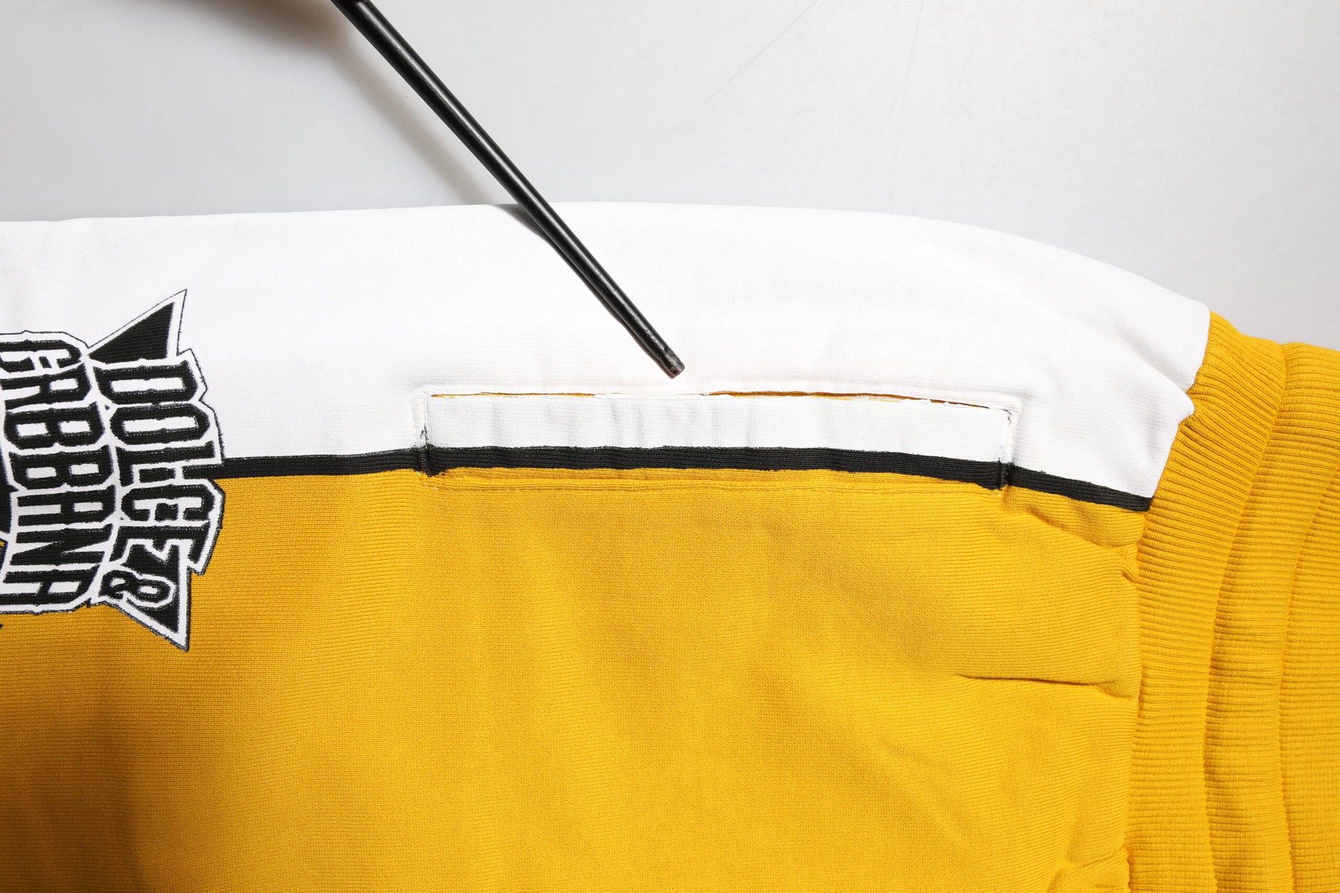 Dolce & Gabbana Yellow Cotton Drawstring Jogger Pants Dolce & Gabbana