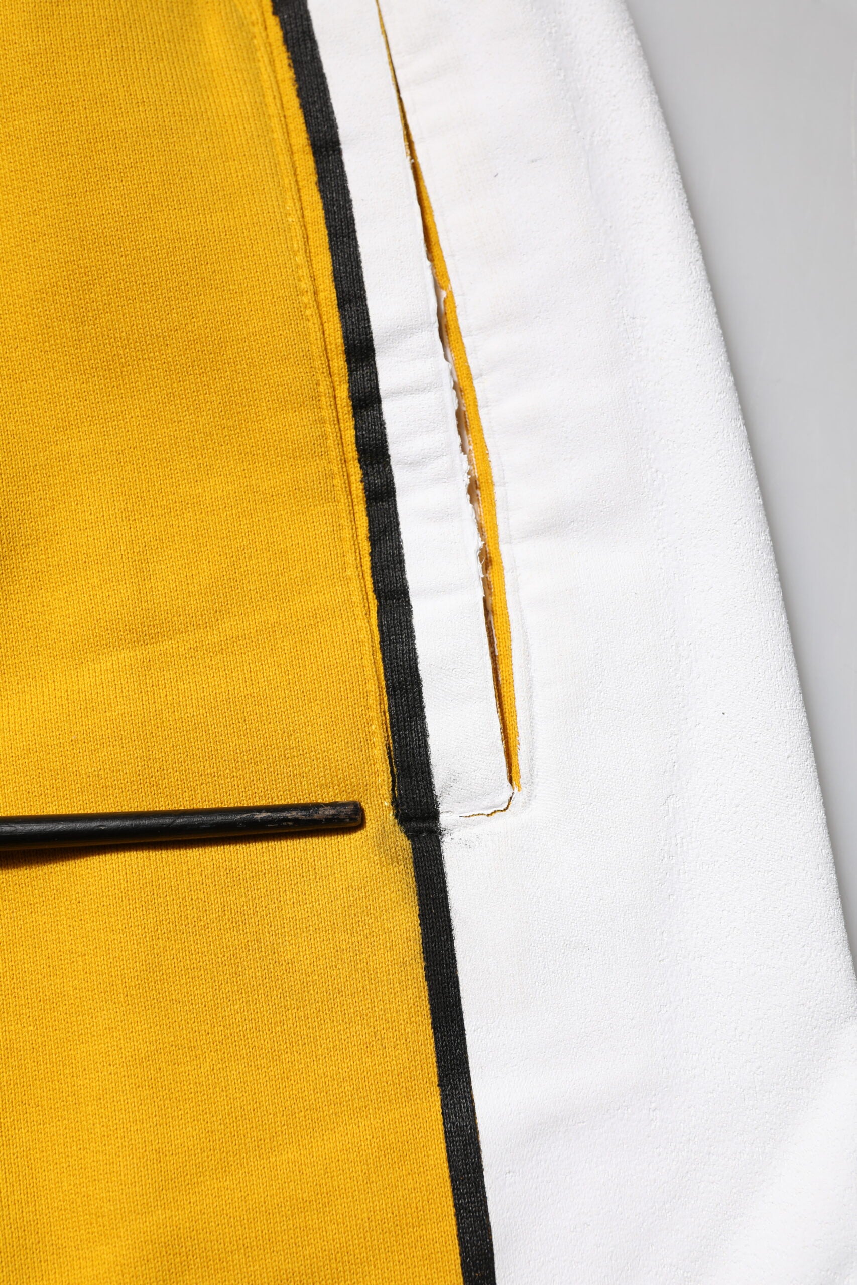 Dolce & Gabbana Yellow Cotton Drawstring Jogger Pants Dolce & Gabbana