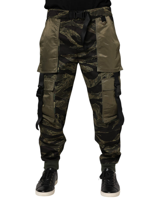 Dolce & Gabbana Multicolor Cargo Camouflage Pants Dolce & Gabbana
