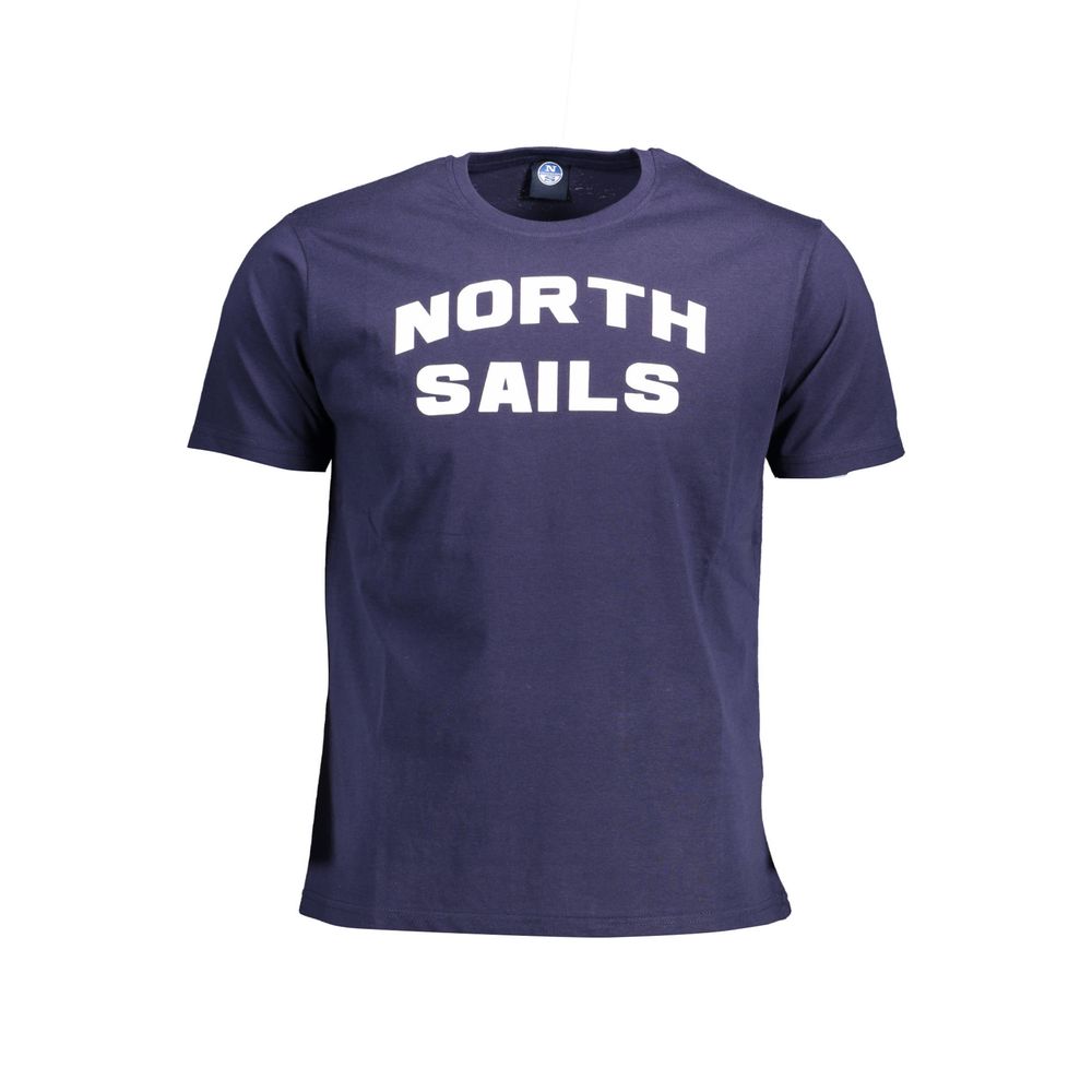 North Sails Blue Cotton T-Shirt North Sails