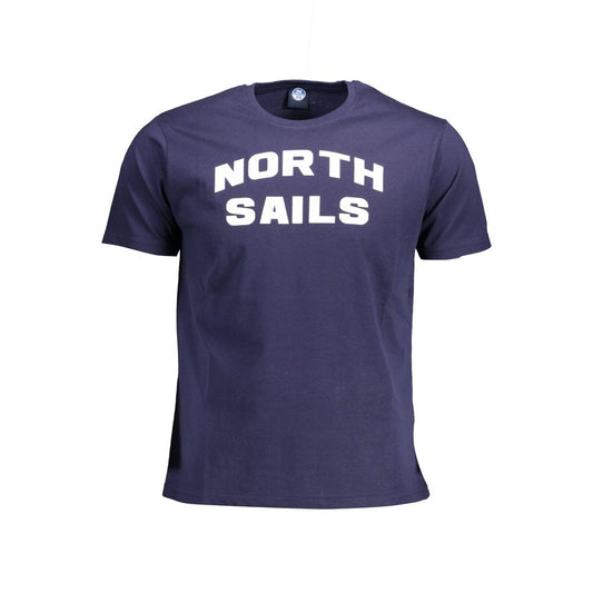 North Sails Blue Cotton T-Shirt North Sails