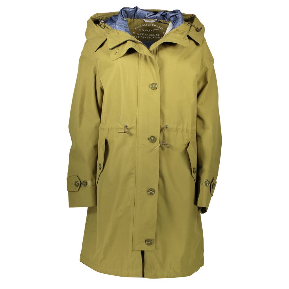 Gant Green Cotton Jackets & Coat Gant