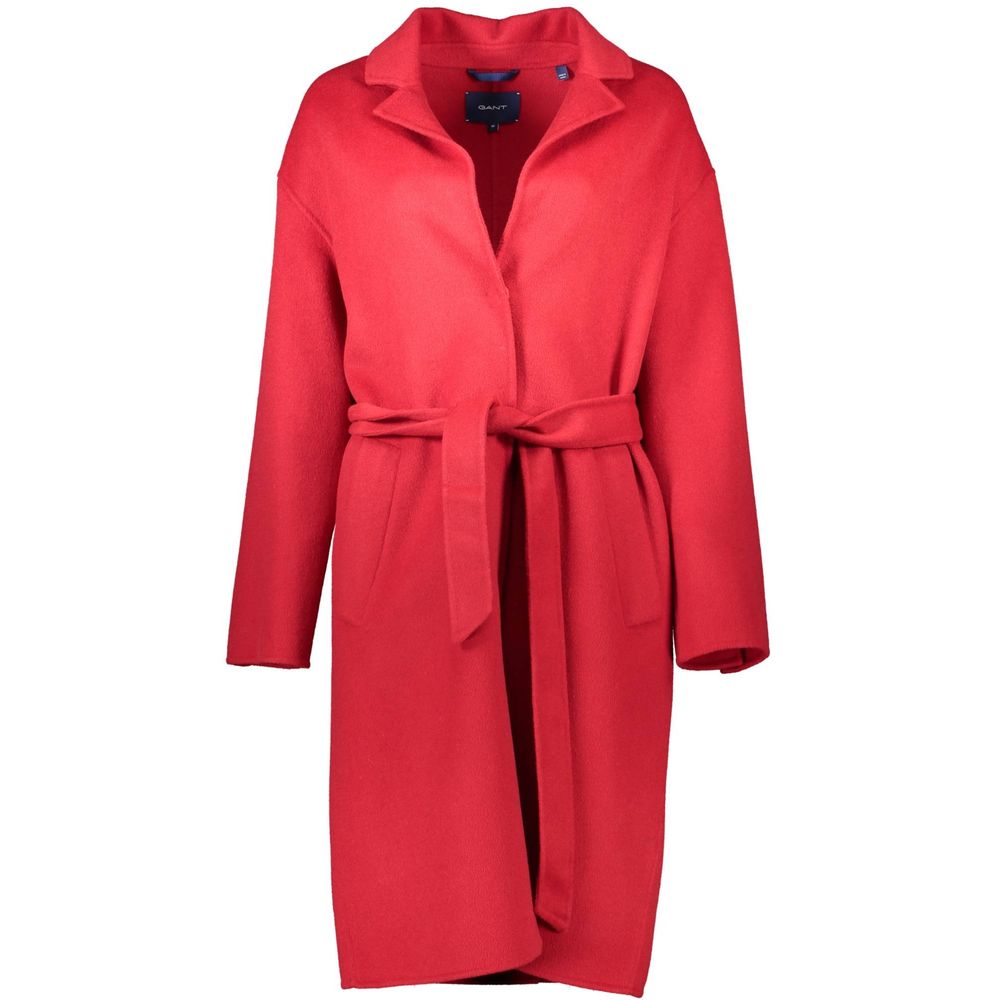 Gant Red Wool Jackets & Coat Gant