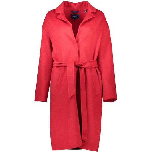 Gant Red Wool Jackets & Coat Gant