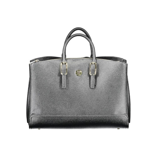 Tommy Hilfiger Black Polyethylene Handbag Tommy Hilfiger