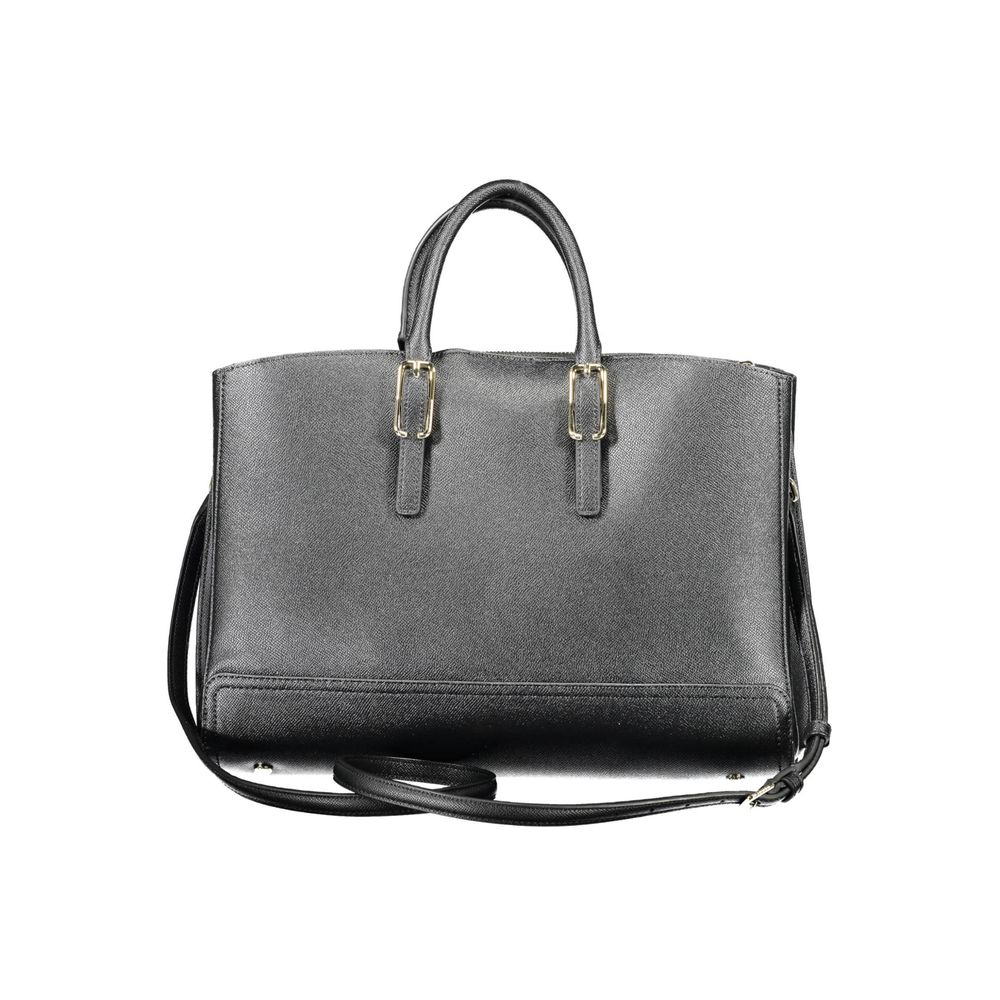 Tommy Hilfiger Black Polyethylene Handbag Tommy Hilfiger