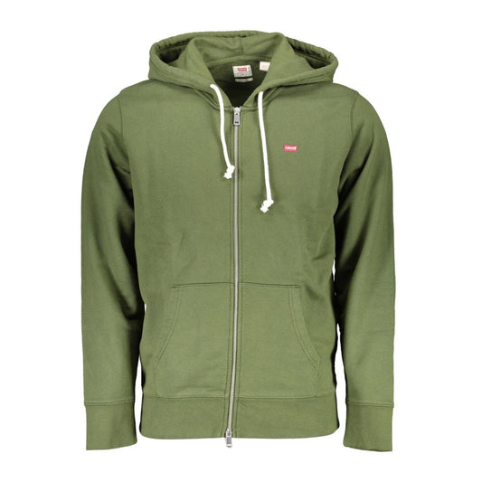 Levi's Green Cotton Sweater Levi's