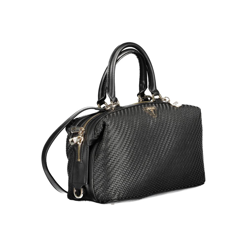 Guess Jeans Black Polyethylene Handbag Guess Jeans