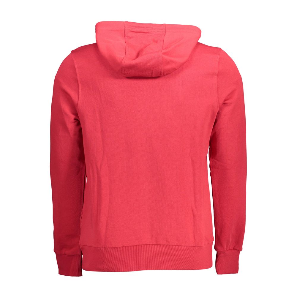 Cavalli Class Red Cotton Sweater Cavalli Class