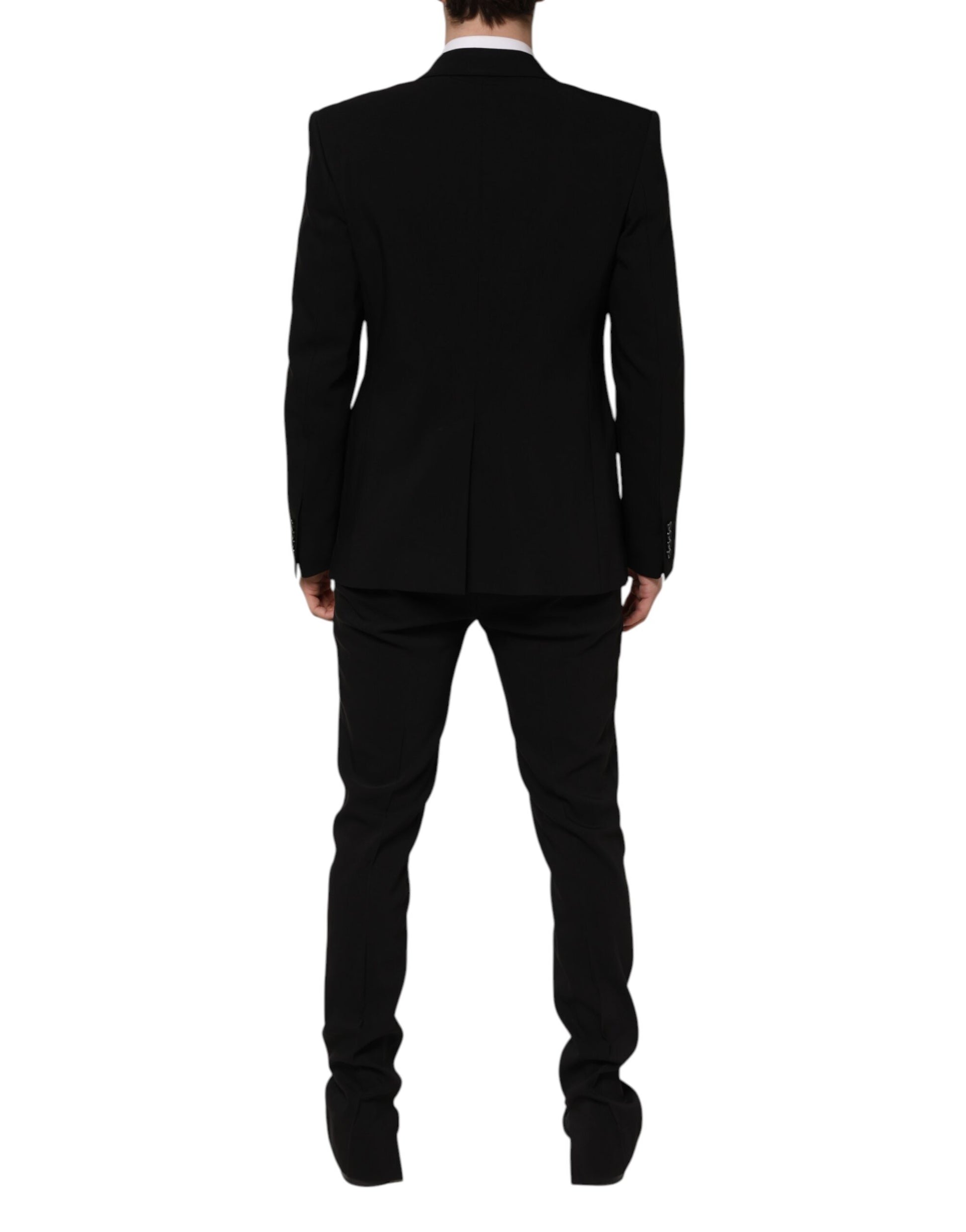 Dolce & Gabbana Black MARTINI Single Breasted 2 Piece Suit Dolce & Gabbana