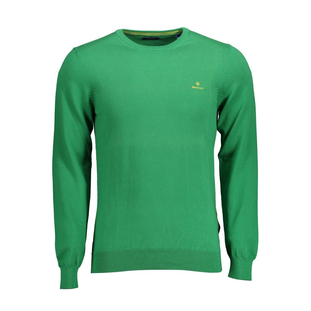 Gant Green Cotton Sweater Gant
