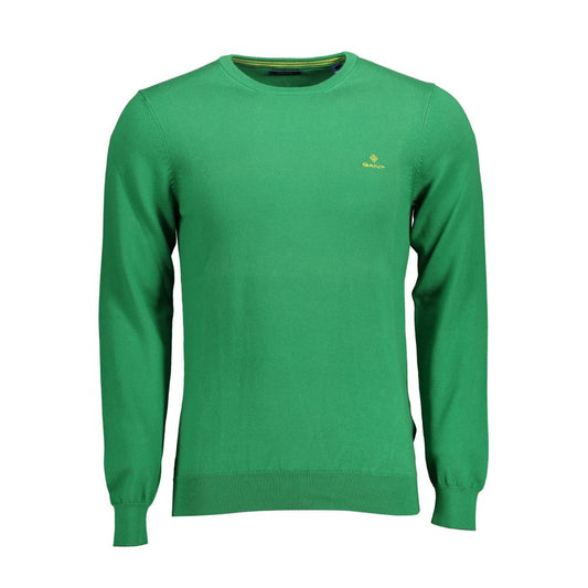 Gant Green Cotton Sweater Gant