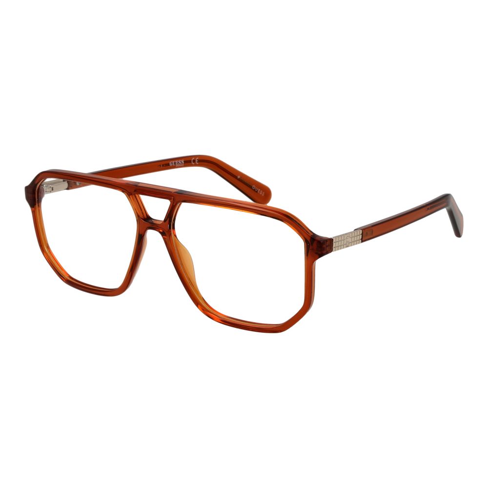 Guess Brown Unisex Glasses Frame