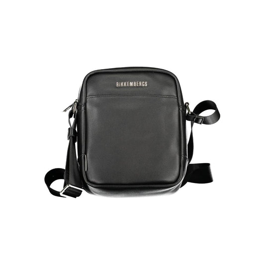 Bikkembergs Black Polyethylene Shoulder Bag Bikkembergs