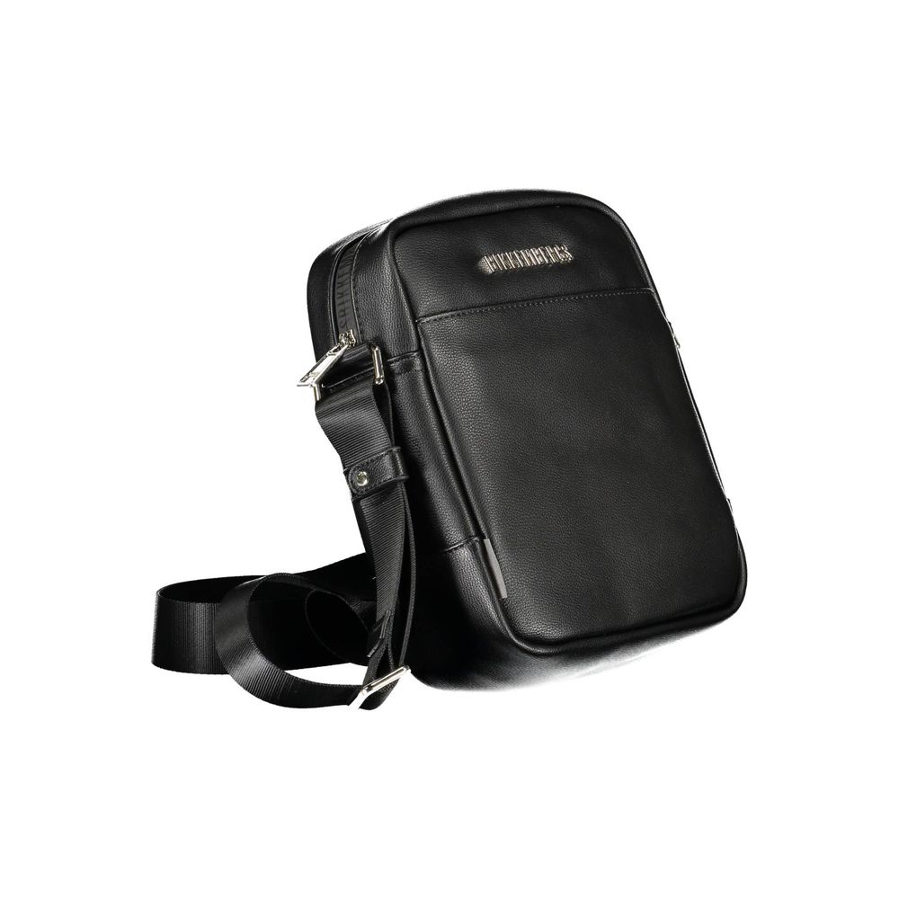 Bikkembergs Black Polyethylene Shoulder Bag Bikkembergs
