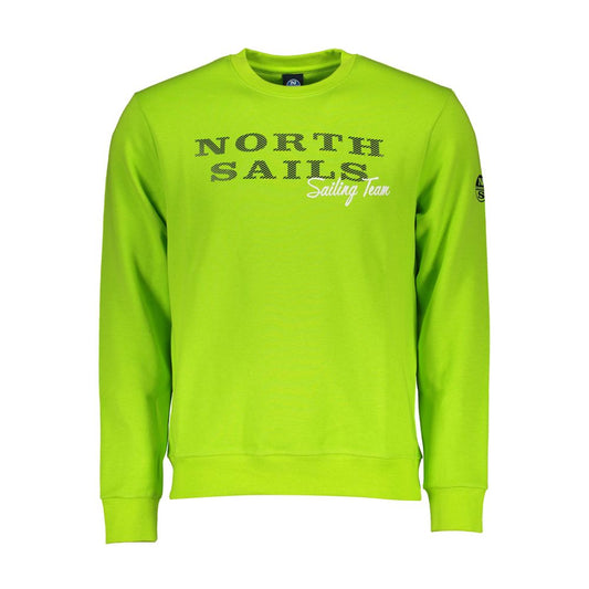 North Sails Green Cotton Sweater North Sails