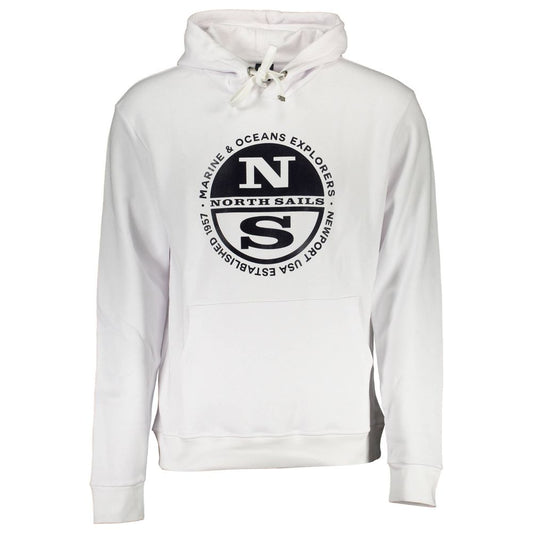 North Sails White Cotton Sweater North Sails